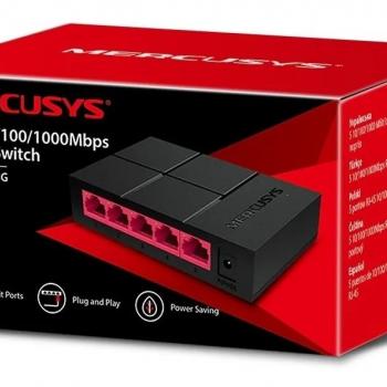 MS105G(EU) SWITCH DE MESA COM 5 PORTAS GIGA