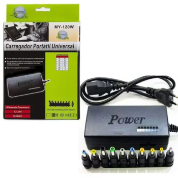 FONTE UNIVERSAL PARA NOTEBOOK MY-120W AL-E9602