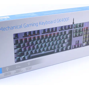 TECL USB GAMER MECANICO GK400F LED PRETO HP
