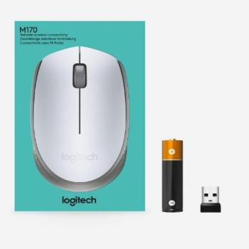 MOUSE S/FIO RC/NANO M170 PRATA LOGITECH-BLIST