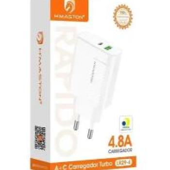 FONTE CARREGADOR 1 USB TIPO C LR29-4