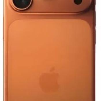 CARCAÇA APPLE IPHONE XR PARA 17 PRO LARANJA