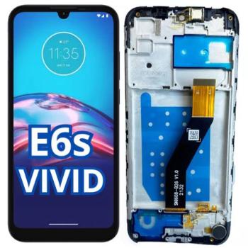 FRONTAL MOTOROLA MOTO E6S VIVID C/ARO