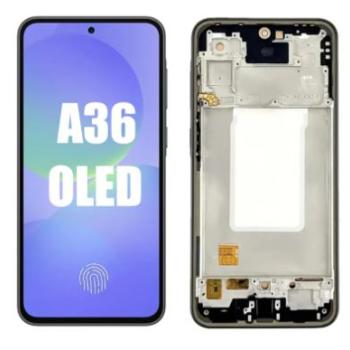 FRONTAL SAMSUNG A36 OLED C/ARO