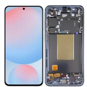 FRONTAL SAMSUNG S24 FE OLED C/ARO VIVID