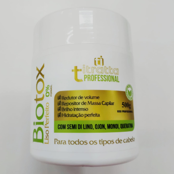 BIOTOX CAPILAR TITRATTA SEM FORMOL 500G