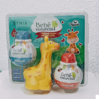 KIT BEBÊ NATUREZA KIDS GIRAFA