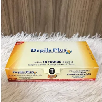 FOLHA DEPILATÓRIA CORPORAL DEPILE PLUS C/16