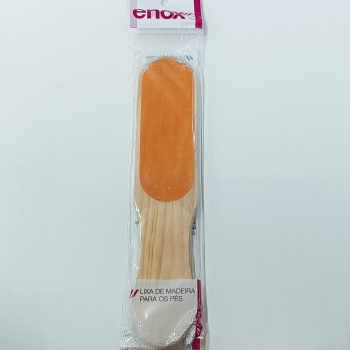 LIXA PARA PÉS ENOX MADEIRA DUPLA FACE MÉDIA