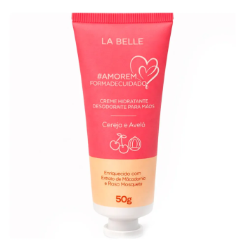 CREME PARA MÃOS LA BELLE CEREJA E AVELÃ 50G
