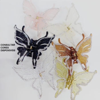 PIRANHA DE ACRILICO GRANDE BORBOLETA