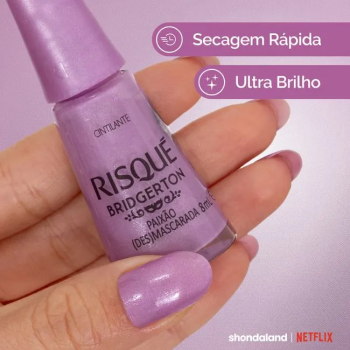 ESMALTE RISQUÉ BRIDGERTON PAIXÃO DESMASCARADA