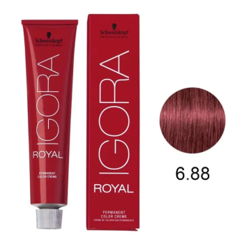TINTA IGORA ROYAL 6.88 LOURO ESCURO VERMELHO EXTRA