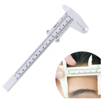 PAQUIMETRO PARA SOBRANCELHAS 15 CM DELLA & DELLE