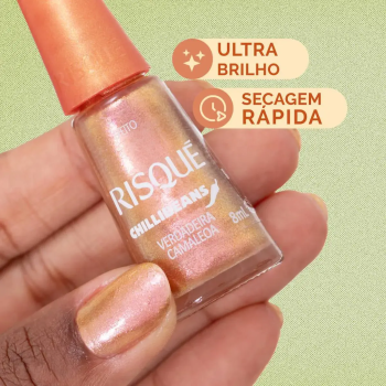 ESMALTE RISQUÉ CHILLIBEANS VERDADEIRA CAMALEOA