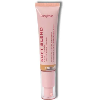 BASE LÍQUIDA RUBY ROSE SOFT BLEND F70