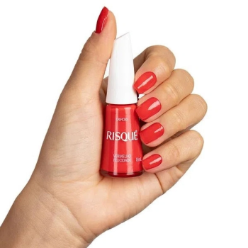 ESMALTE RISQUÉ VERMELHO FELICIDADE