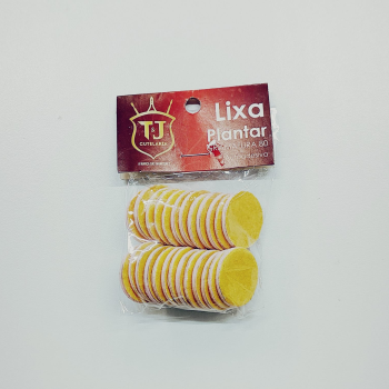 LIXA PLANTAR T E J CUTELARIA GRAMATURA 80 AUTOADESIVA C/25