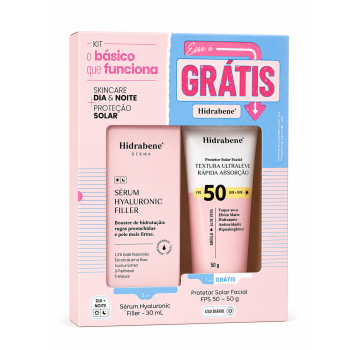 KIT O BÁSICO QUE FUNCIONA HIDRABENE C/2 ITENS