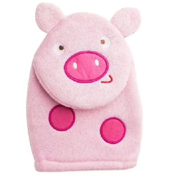 LUVA PARA BANHO MARCO BONI KIDS PORQUINHO