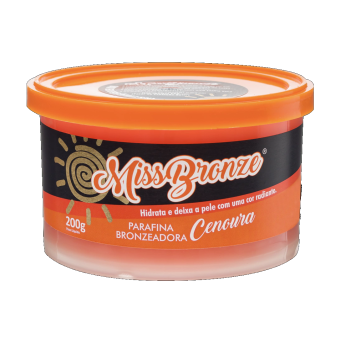 PARAFINA MISS BRONZE CENOURA 200G