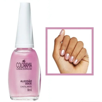 ESMALTE COLORAMA ALGODÃO DOCE