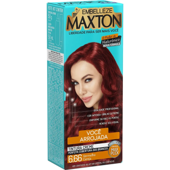 TINTA MAXTON 6.66 VERMELHO CEREJA