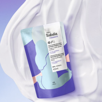 HIDRATANTE CORPORAL NATURA TODODIA CHÁ DE CAMOMILA E LAVANDA 400ML REFIL