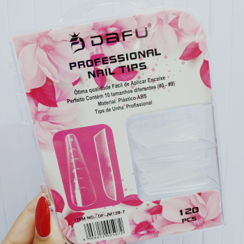 MOLDE F1 NAIL TIPS NATURAL DF JM 1207012681091272156Ç C/120