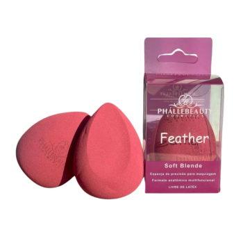ESPONJA PARA MAQUIAGEM PHALLEBEAUTY SOFT BLENDE COXINHA
