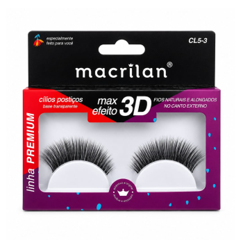 CÍLIOS POSTIÇOS MACRILAN PREMIUM CL5-3