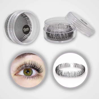 CÍLIOS POSTIÇOS TUFOS POTINHO 10MM