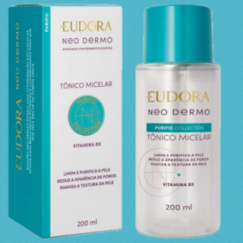 TÔNICO MICELAR FACIAL EUDORA NEO DERMO PURIFIC COLLECTION 200ML