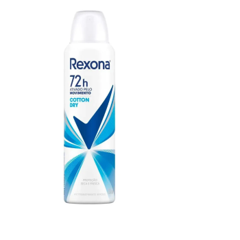 DESODORANTE AEROSOL REXONA COTTON DRY 150ML