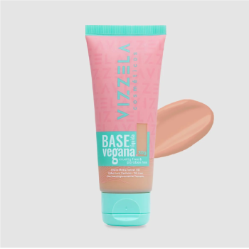 BASE LÍQUIDA VIZZELA VEGANA COR 08 30G