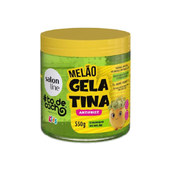 GELATINA SALON LINE TO DE CACHO KIDS MELÃO ANTIFRIZZ 550G