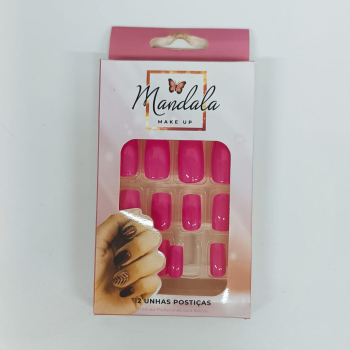 UNHAS POSTIÇAS MANDALA C/12