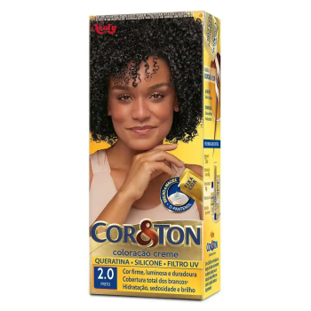 TINTA COR & TON 2.0 PRETO