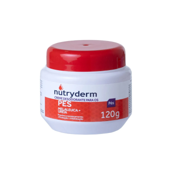 HIDRATANTE PARA OS PÉS NUTRYDERM MELALEUCA COM UREIA 120G