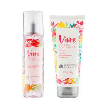 KIT LOCCITANE AU BRÉSIL VIVRE ALEGRIA CONTAGIANTE