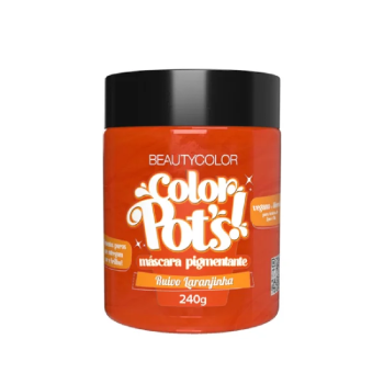 MÁSCARA PIGMENTANTE BEAUTYCOLOR COLOR POT'S RUIVO LARANJINHA 240G