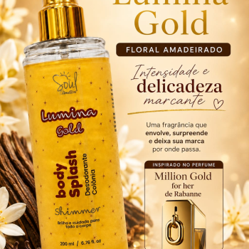 BODY SPLASH SOUL LUMINA GOLD 200ML