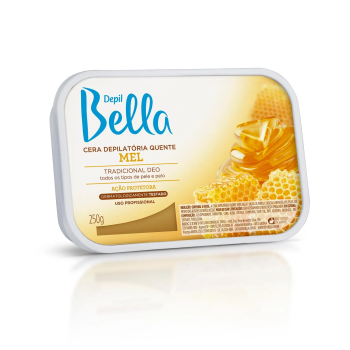 CERA DEPILATÓRIA CORPORAL DEPIL BELLA MEL 250G