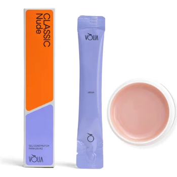 GEL VÓLIA PARA ALONGAMENTO CLASSIC NUDE 14G REFIL