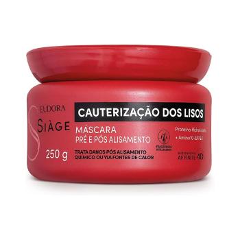 MÁSCARA EUDORA SIÁGE CAUTERIZAÇÃO DOS LISOS 250G