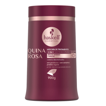 MÁSCARA HASKELL QUINA ROSA 900G