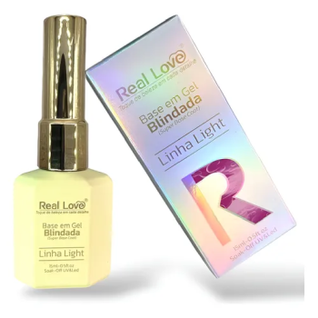 BASE EM GEL REAL LOVE LINHA LIGHT BLINDADA 15ML