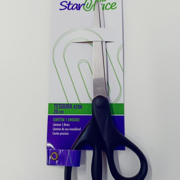 TESOURA STAR OFFICE A206 20CM