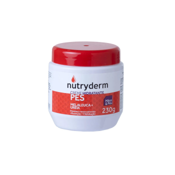 HIDRATANTE PARA OS PÉS NUTRYDERM MELALEUCA COM UREIA 230G