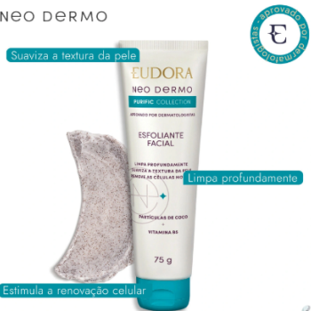 ESFOLIANTE FACIAL EUDORA NEO DERMO PURIFIC COLLECTION 75G